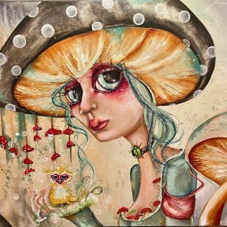 Girolle-marie-levac-artiste peintre